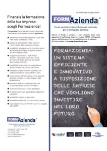 Formazienda, veicolo per innovarsi e rinnovarsi come imprese