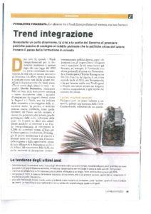 Formazione: trend integrazione