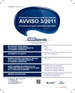 Avviso 3/2011