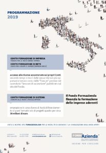 PROGRAMMAZIONE 2019: ACCESSO ALLE RISORSE