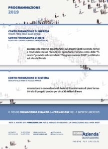 PROGRAMMAZIONE 2019