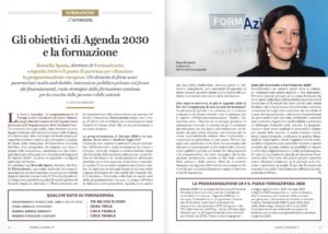 Gli obiettivi di Agenda 2030 e la formazione