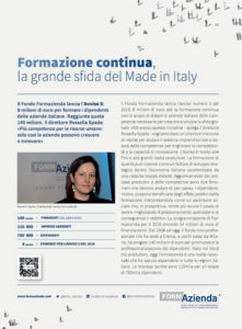 Formazione continua, la grande sfida del Made in Italy