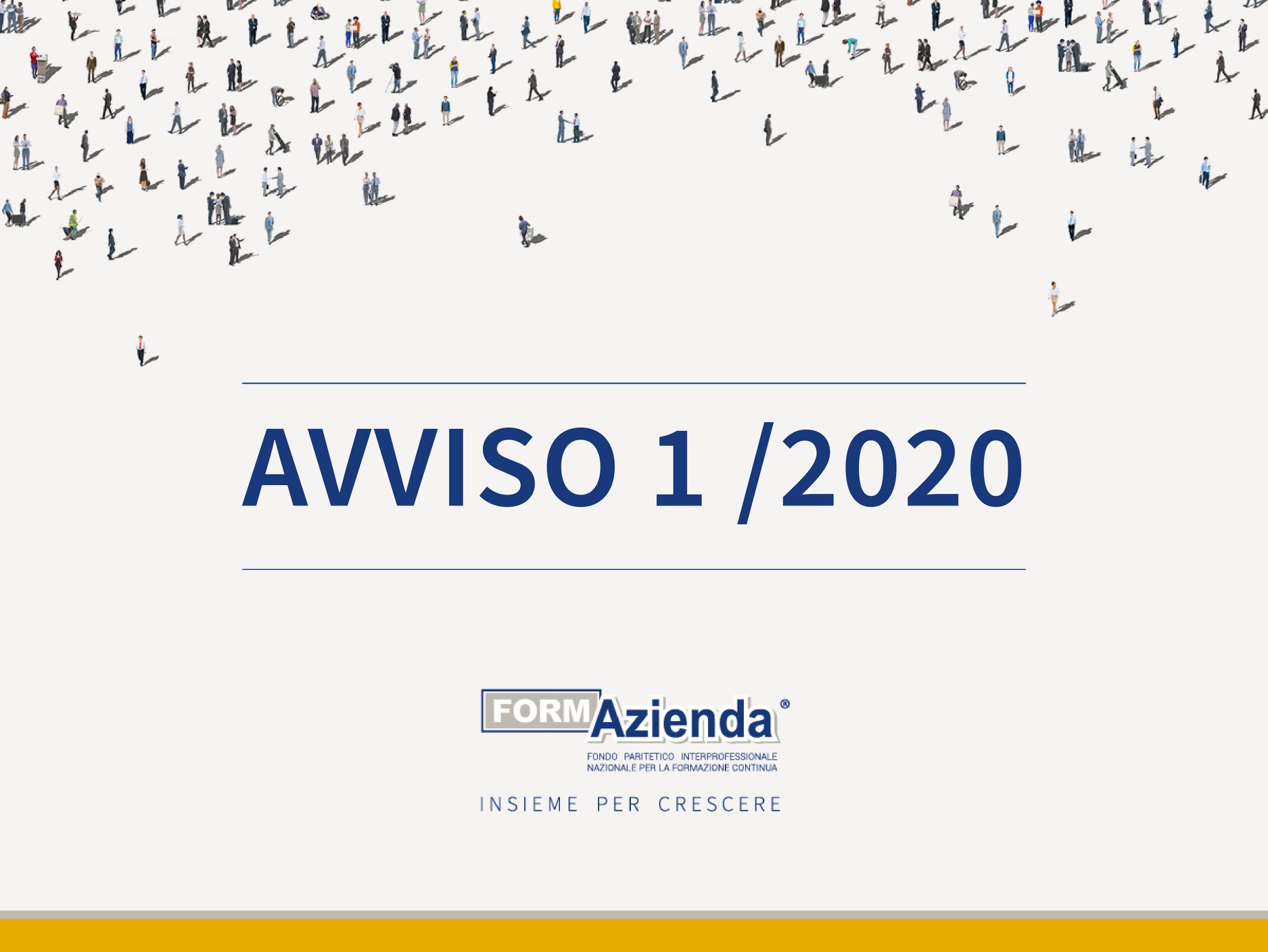 Avviso 1/2020, scadenza progetti quadro prorogata al 9 marzo