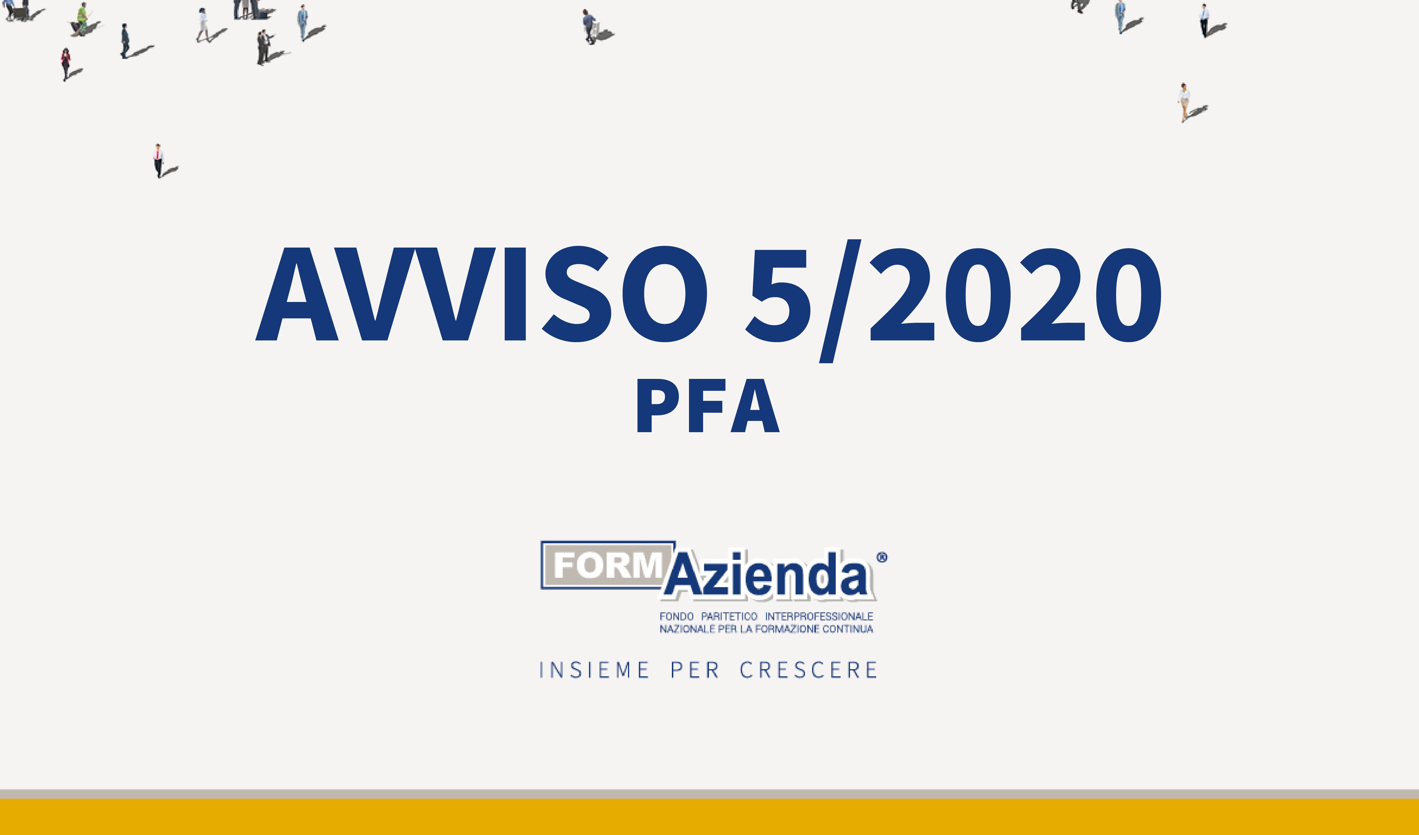 AVVISO 5/2020 PFA