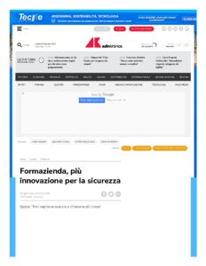 Formazienda, più innovazione per la sicurezza
