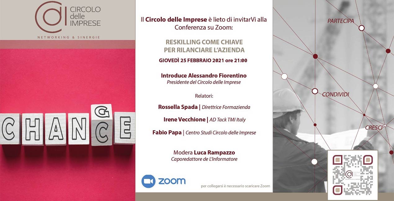 WEBINAR 25 FEBBRAIO / MERCATO DEL LAVORO E NUOVE COMPETENZE