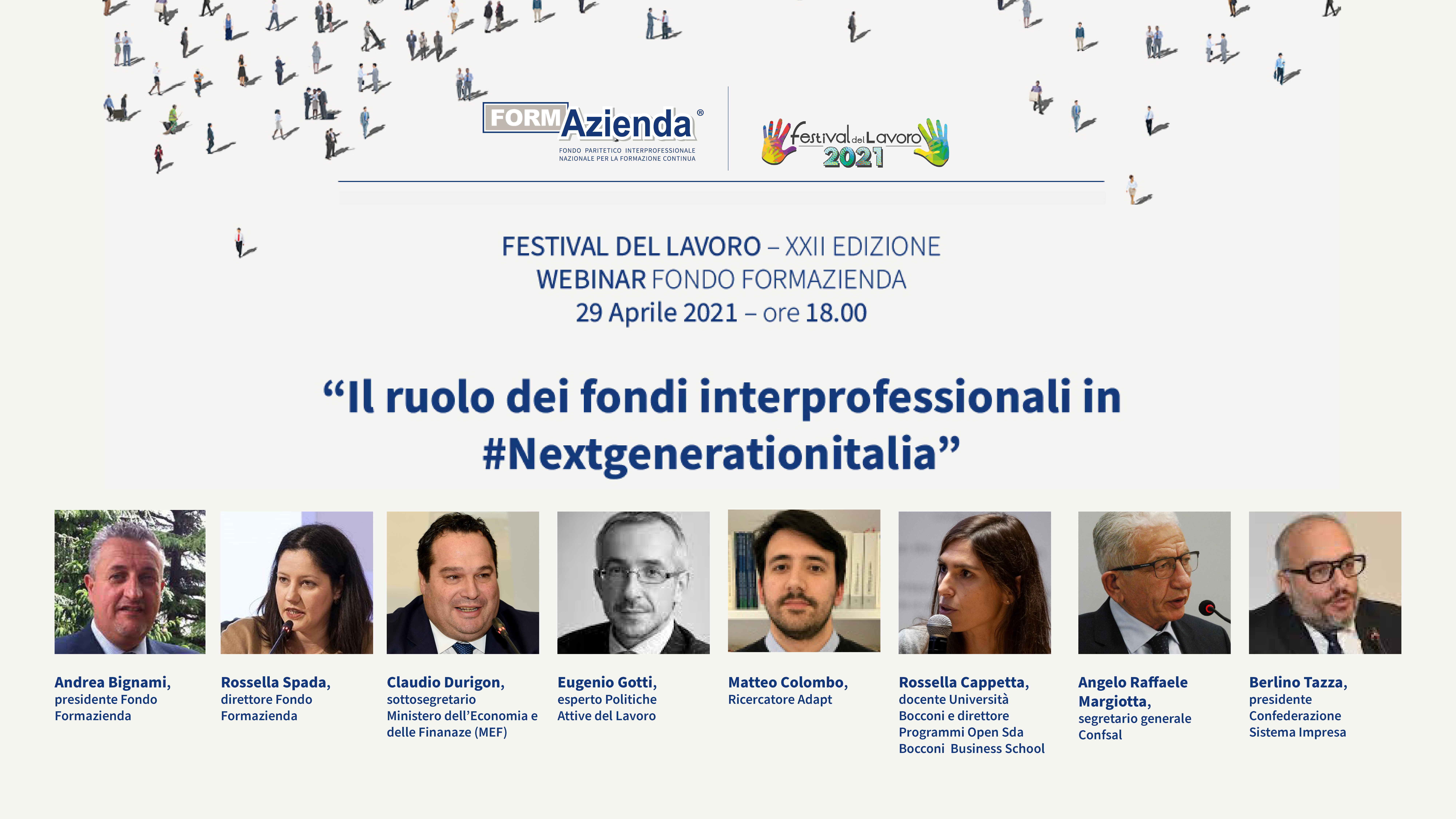 NEXT GENERATION, PARTECIPA AL WEBINAR