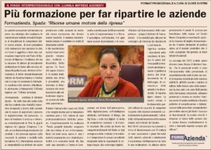 PIÚ FORMAZIONE PER FAR RIPARTIRE LE AZIENDE