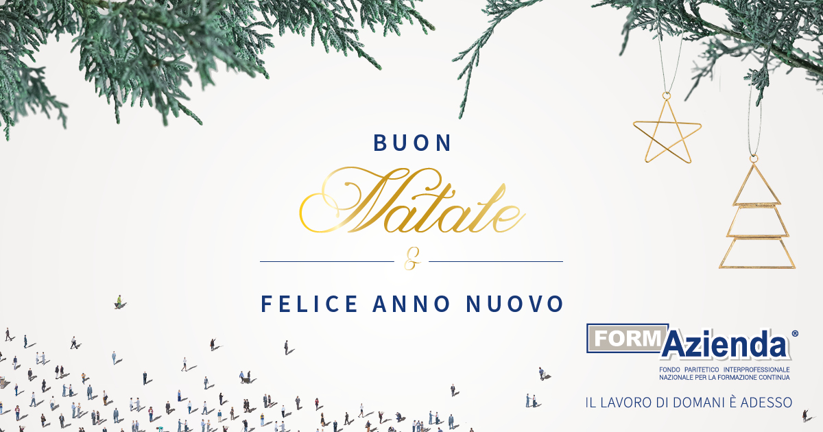 AUGURI DI BUON NATALE E DI UN FELICE ANNO NUOVO