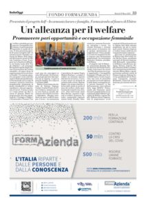 UN’ALLEANZA PER IL WELFARE