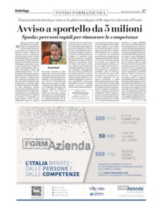 AVVISO A SPORTELLO DA 5 MLN