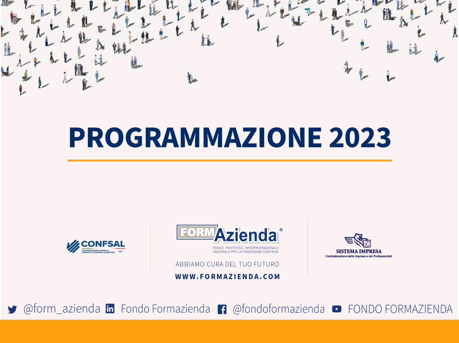 PIANI ORDINARI E FNC, DATE DI PRESENTAZIONE