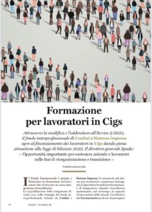 FORMAZIONE PER LAVORATORI IN CIGS