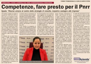 COMPETENZE, FARE PRESTO PER IL PNRR