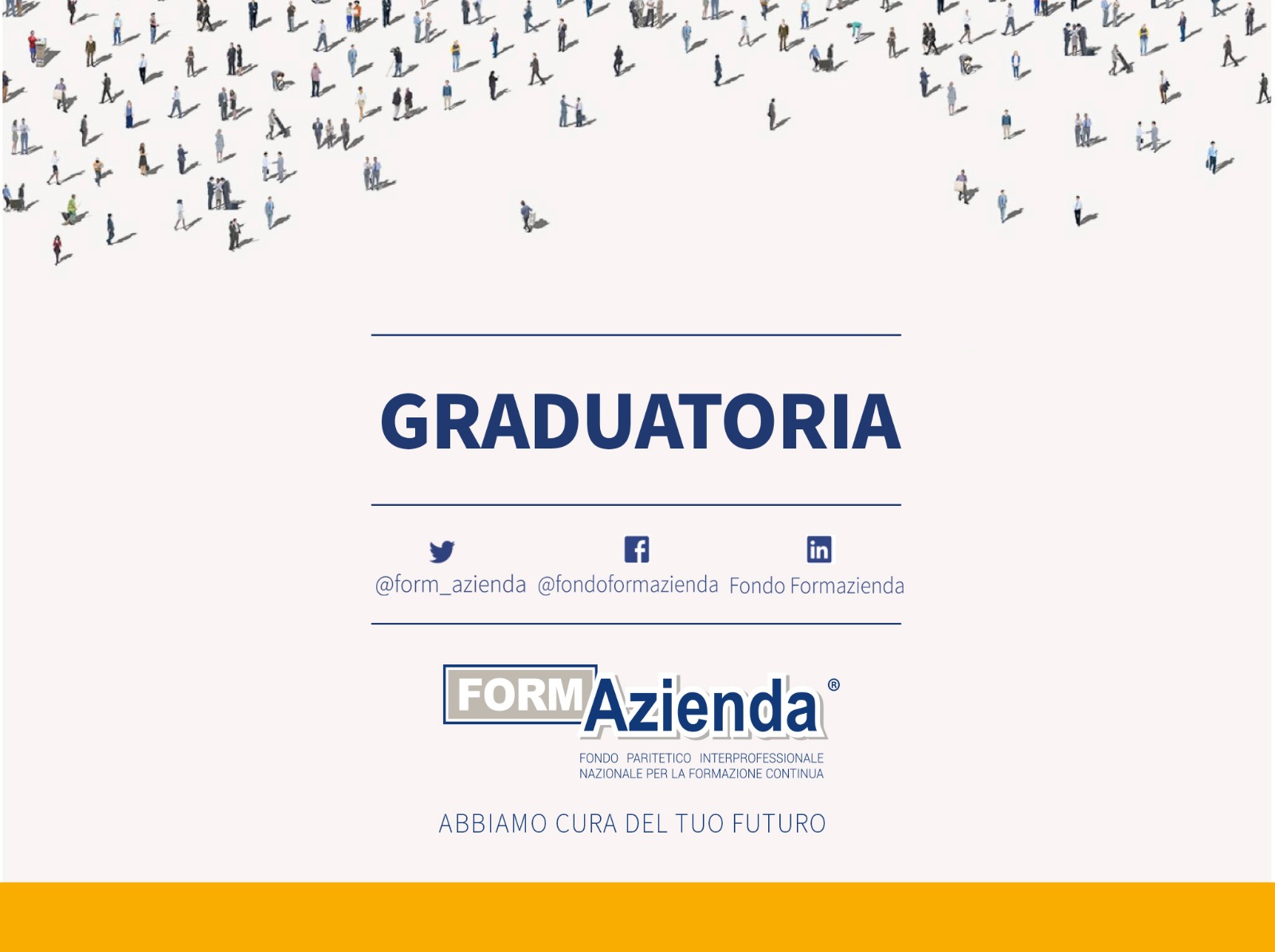 AVVISO 2/22: COMUNICAZIONE GRADUATORIE