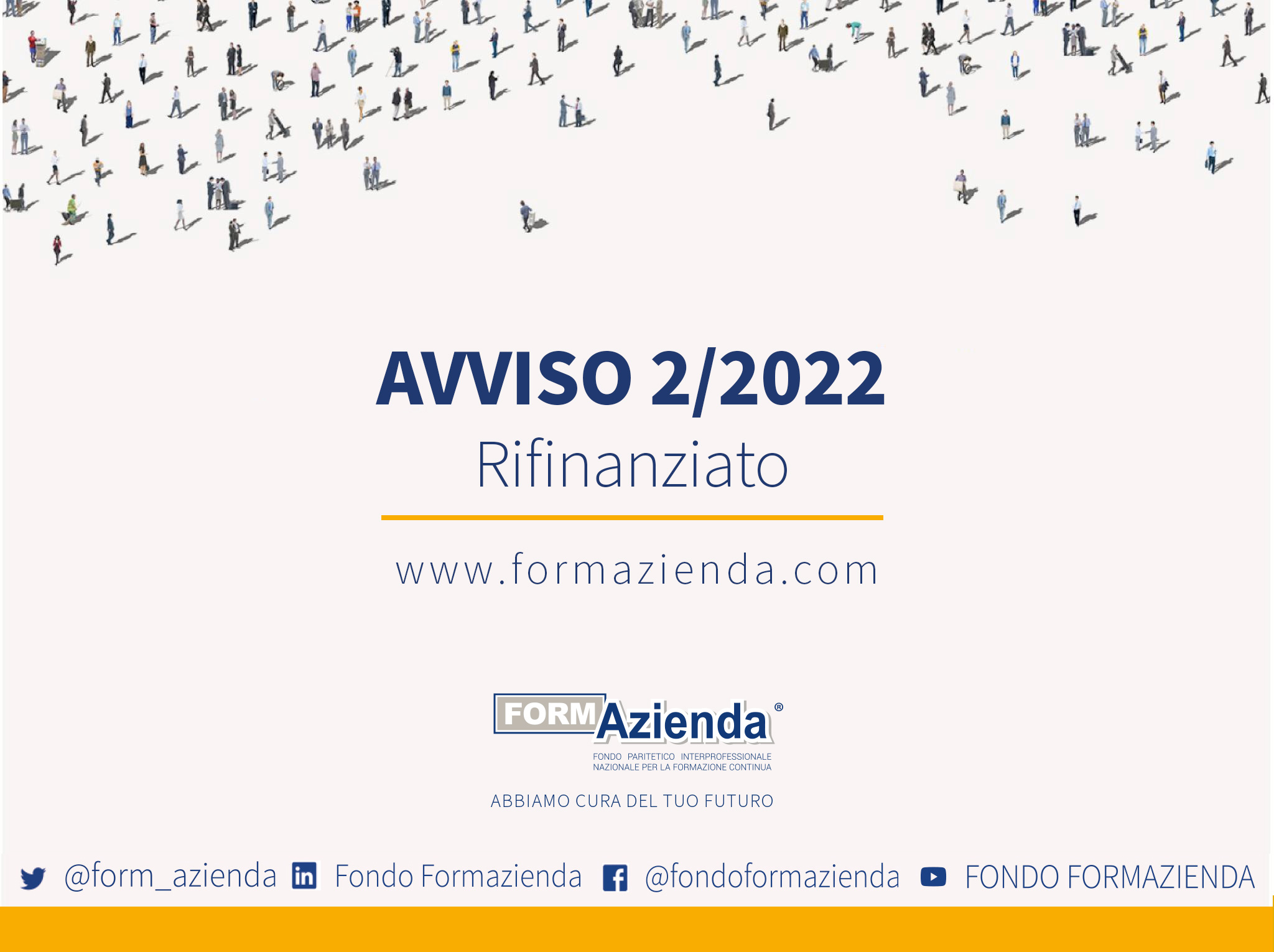 RIFINANZIATO L’AVVISO 2/2022: ALTRI DIECI MILIONI